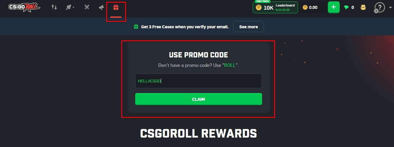 O que é um código promocional